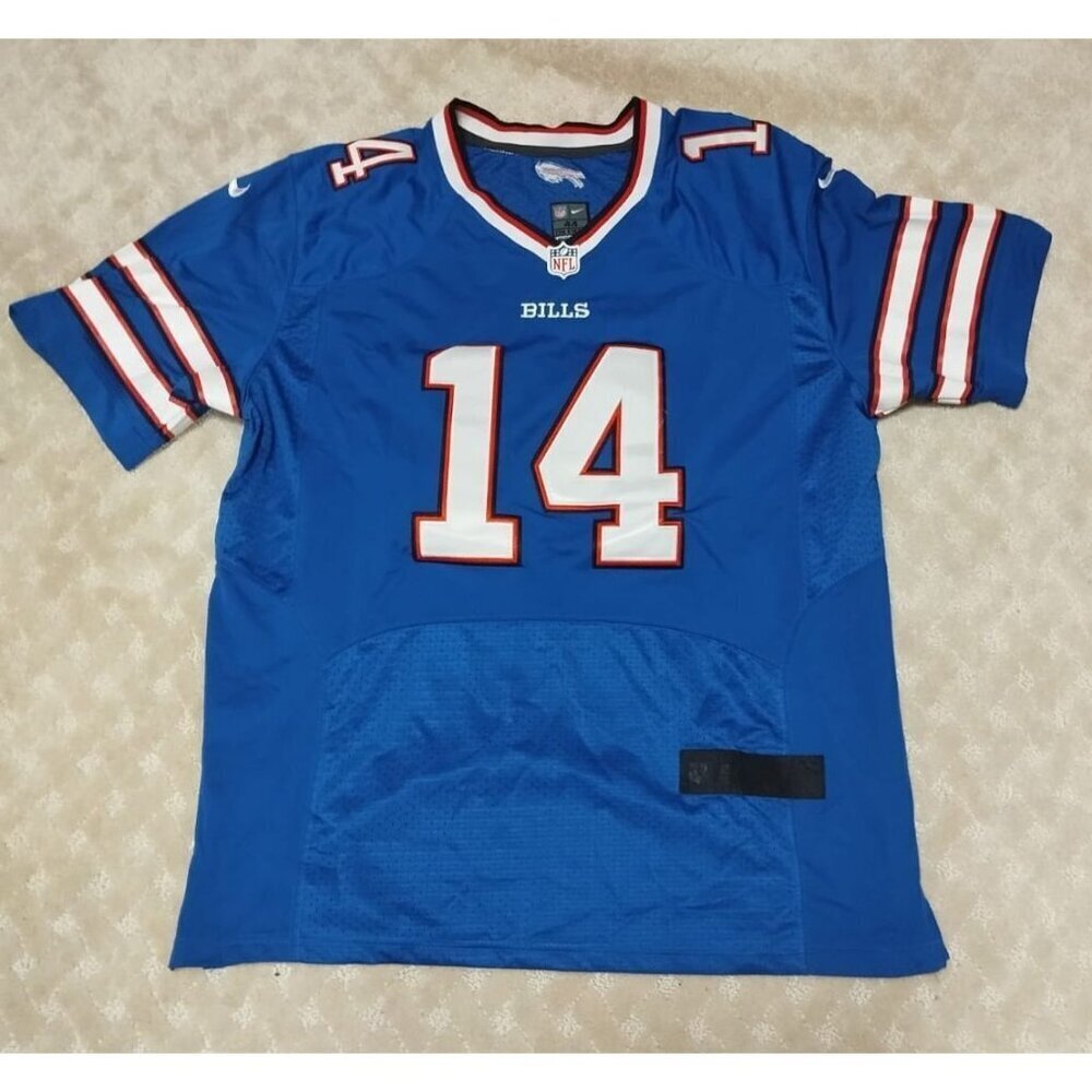 Nike Men's Size 44 Buffalo Bills Sammy Watkins Jersey #14 On Field Blue Stitched